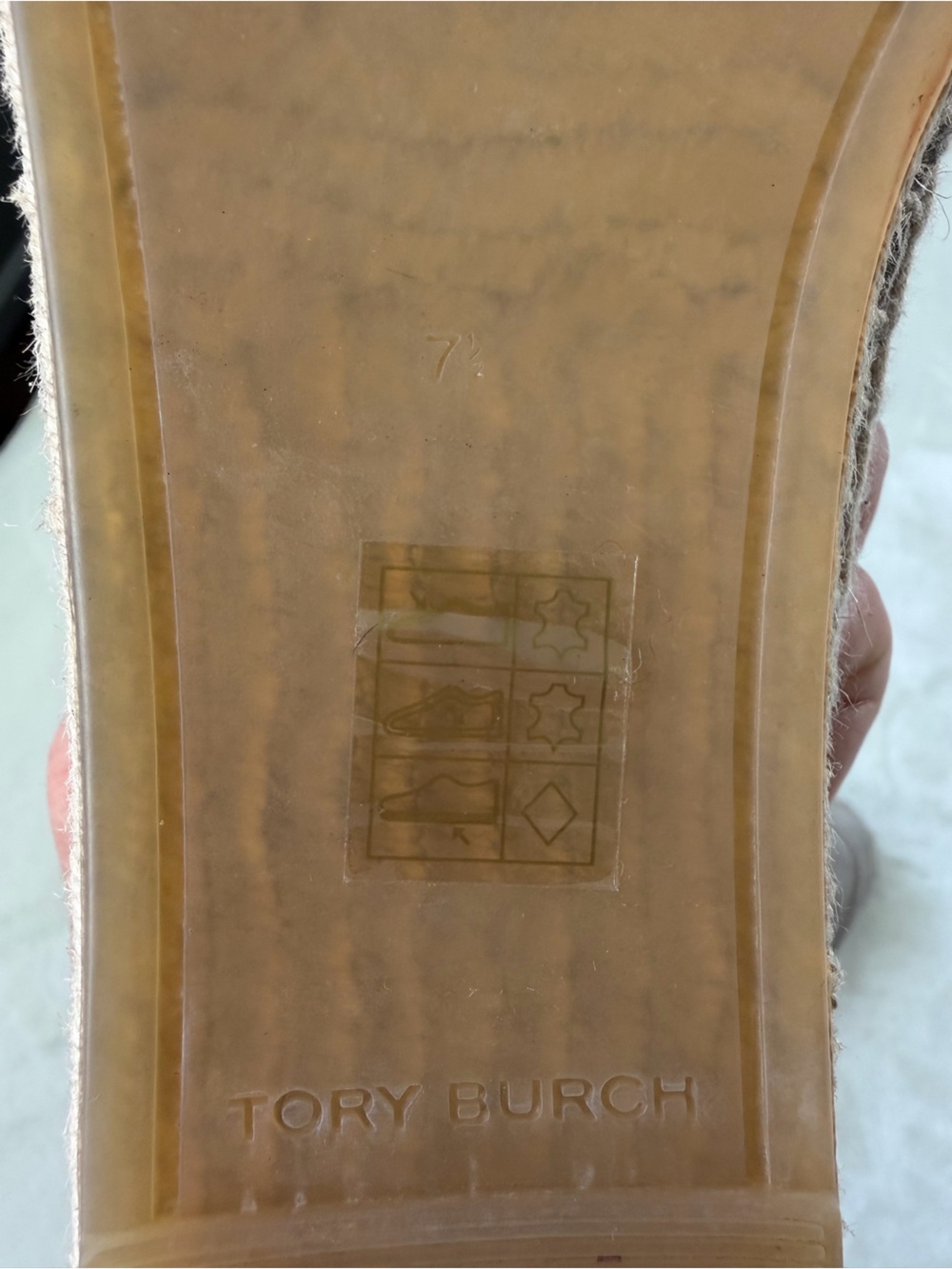 Tory Burch Suede Espadrille Mules / Slides - Picture 5 of 9